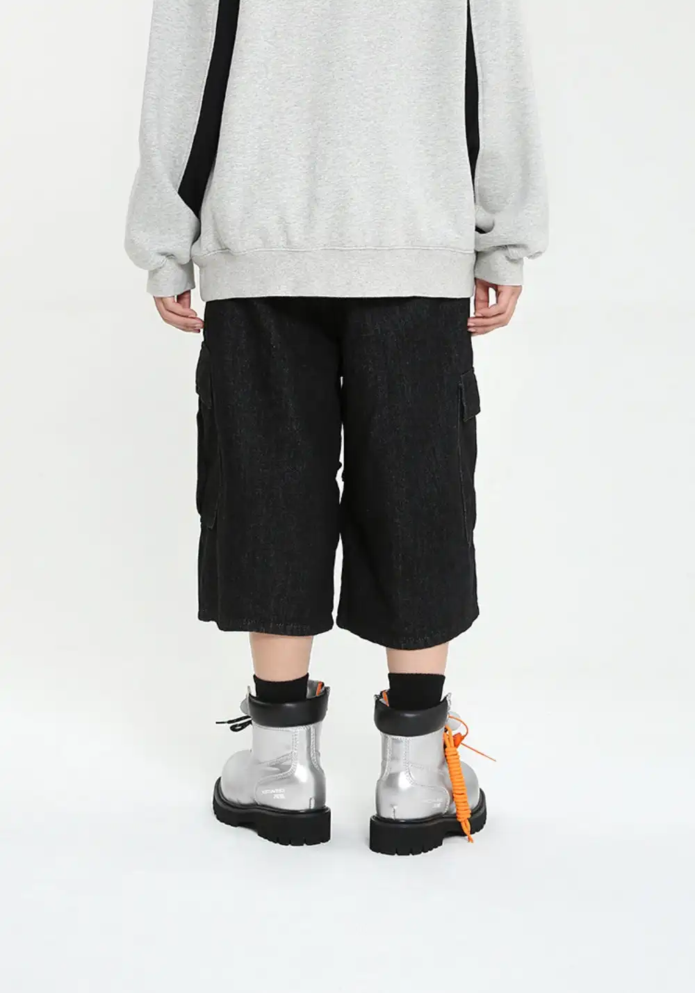 ADC丨Stardust Series Martin Boots-Sliver