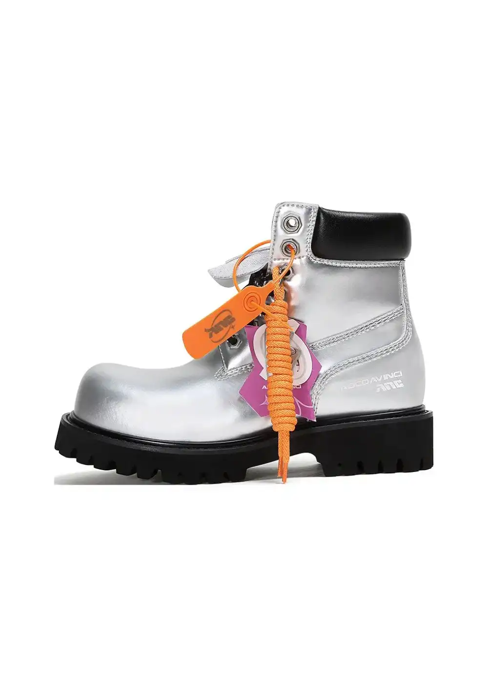 ADC丨Stardust Series Martin Boots-Sliver