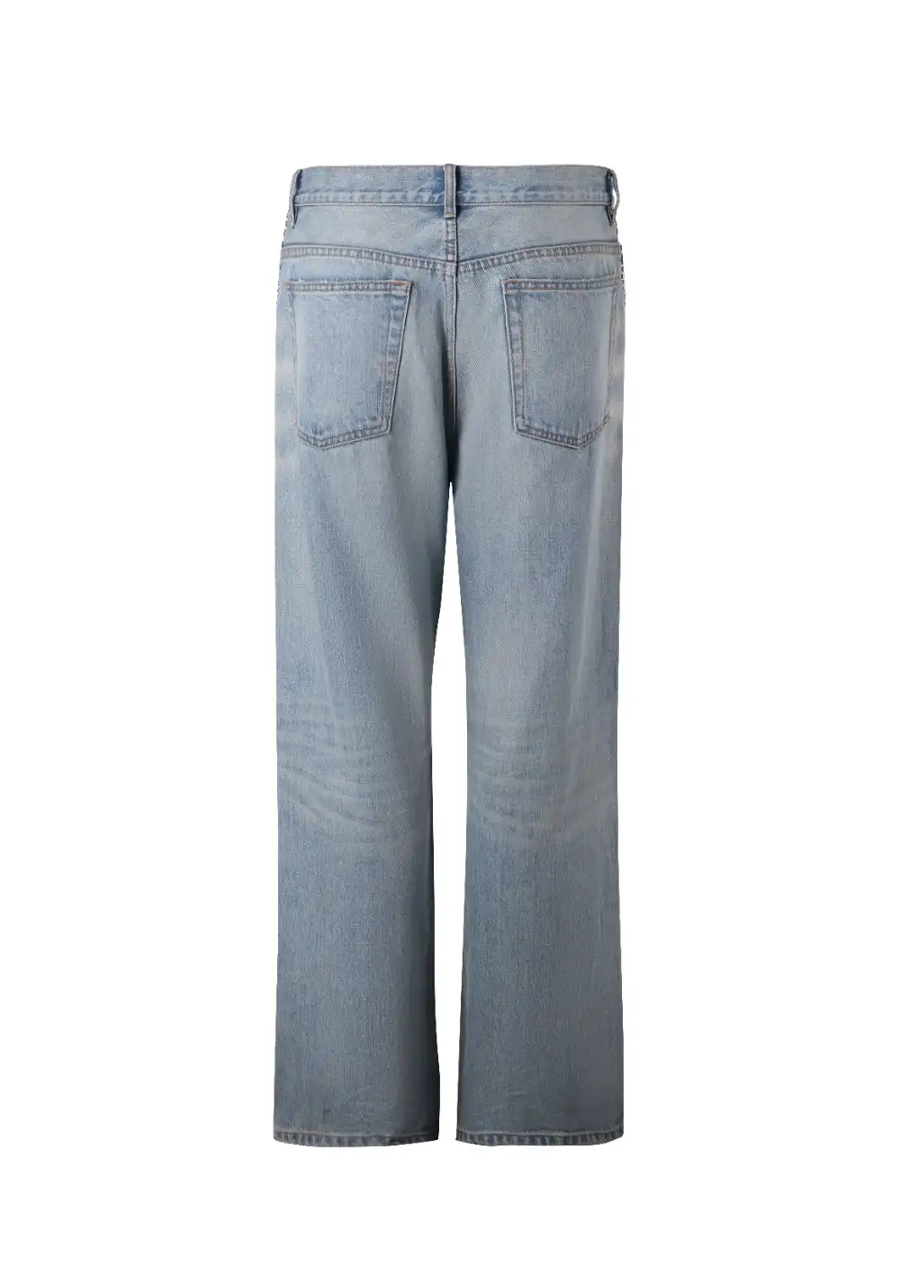 NOIDEA丨Destroyed Wide-Leg Jeans (Ice Wash, Flared)