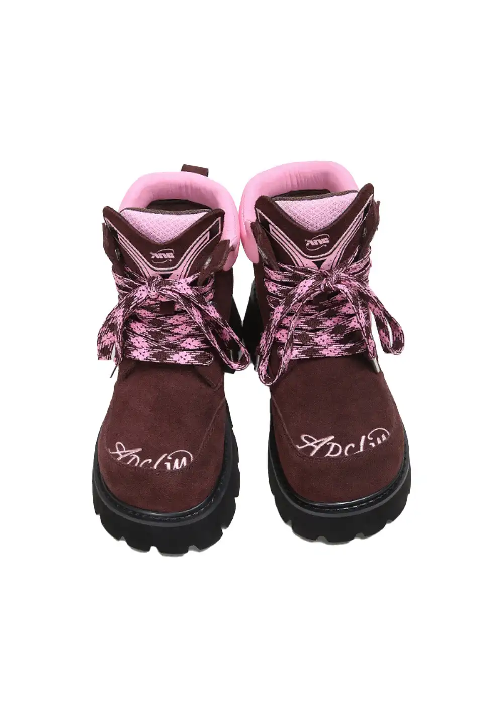 ADC丨Stardust Cat-Ear Black Boots-Purple