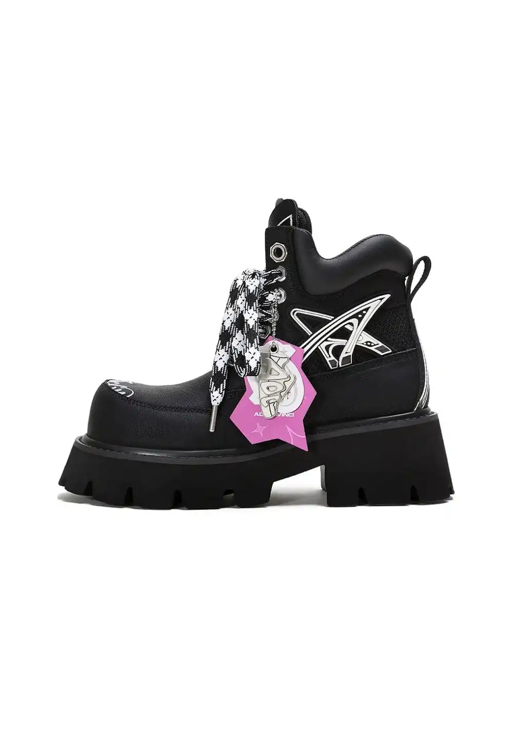 ADC丨Stardust Cat-Ear Black Boots-Black
