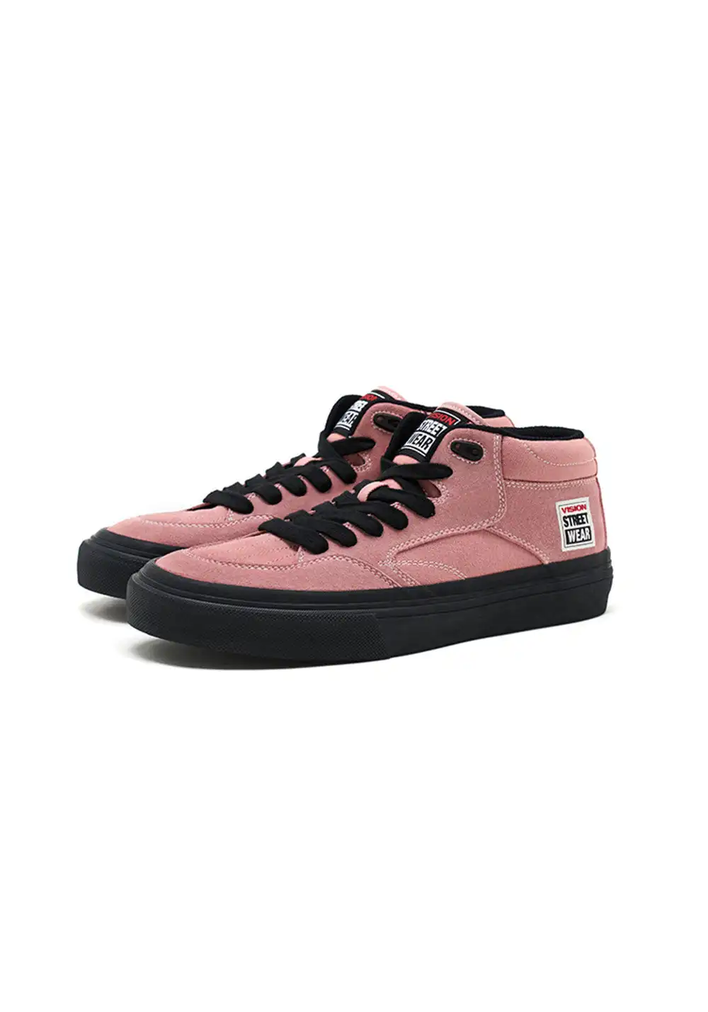 VISION丨CONCAVE Retro Suede Skate Shoes（Red&Yellow&Pink）