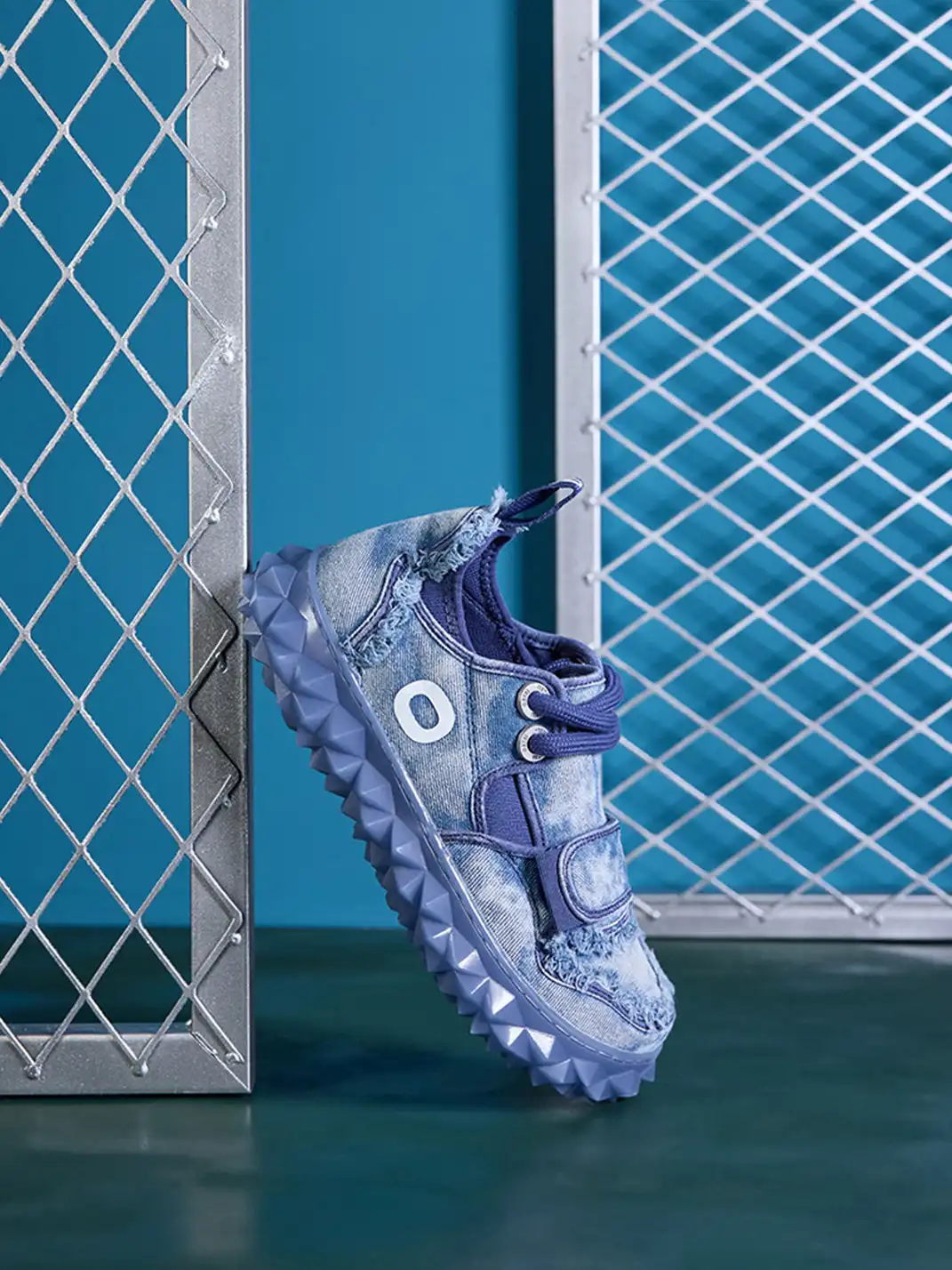 OETZI丨Ötzi Denim Blue Ugly-Cute Sneakers