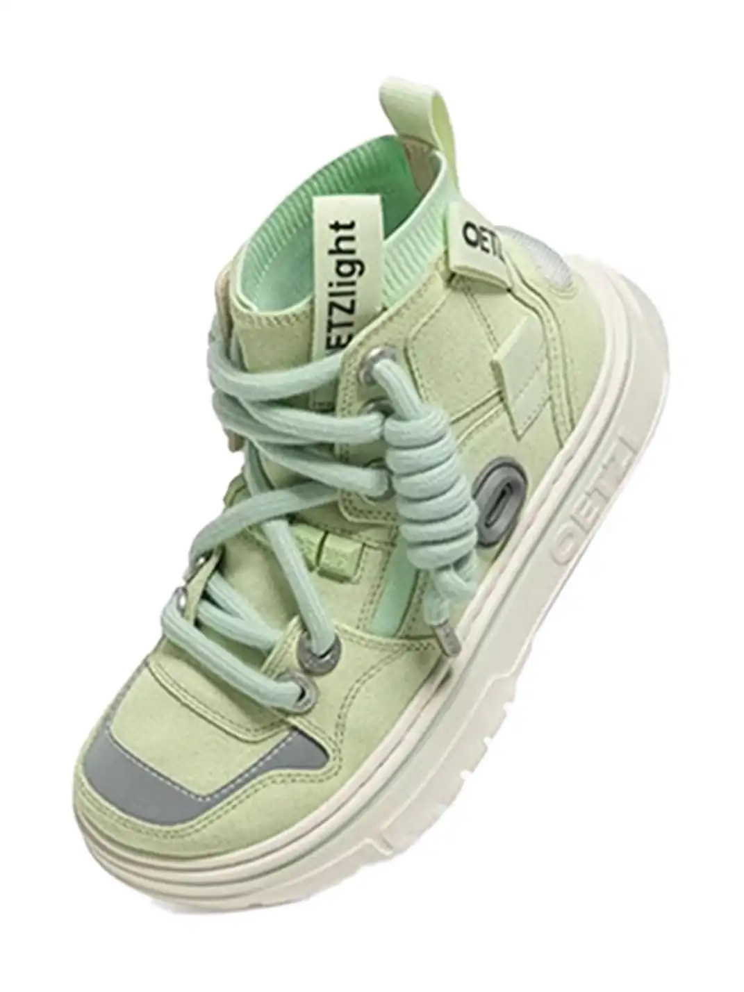 OETZI丨Ötzi Suede High-Top Platform Sneakers-Green