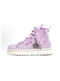 OETZI丨Ötzi Suede High-Top Platform Sneakers-Purple