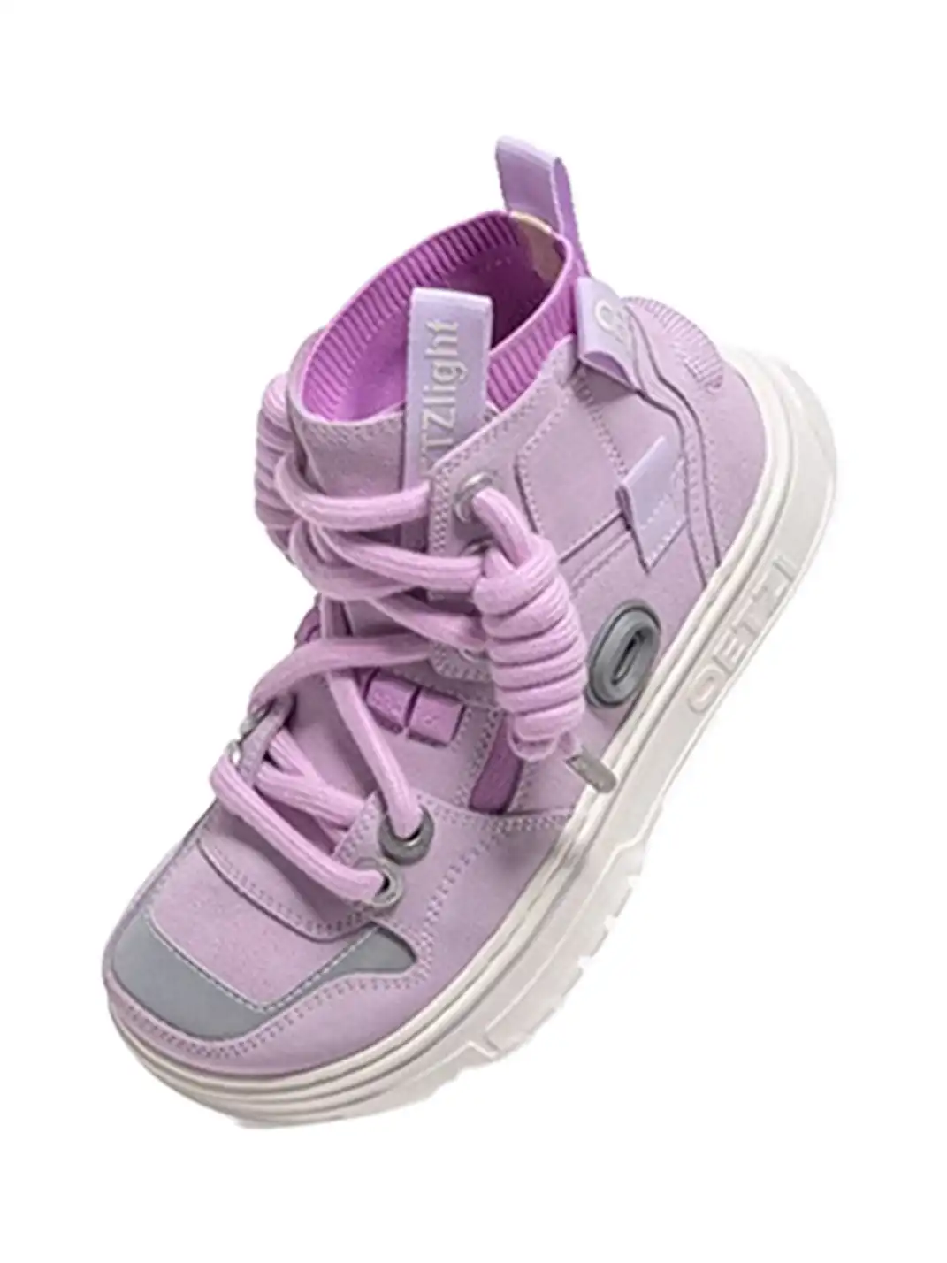 OETZI丨Ötzi Suede High-Top Platform Sneakers-Purple