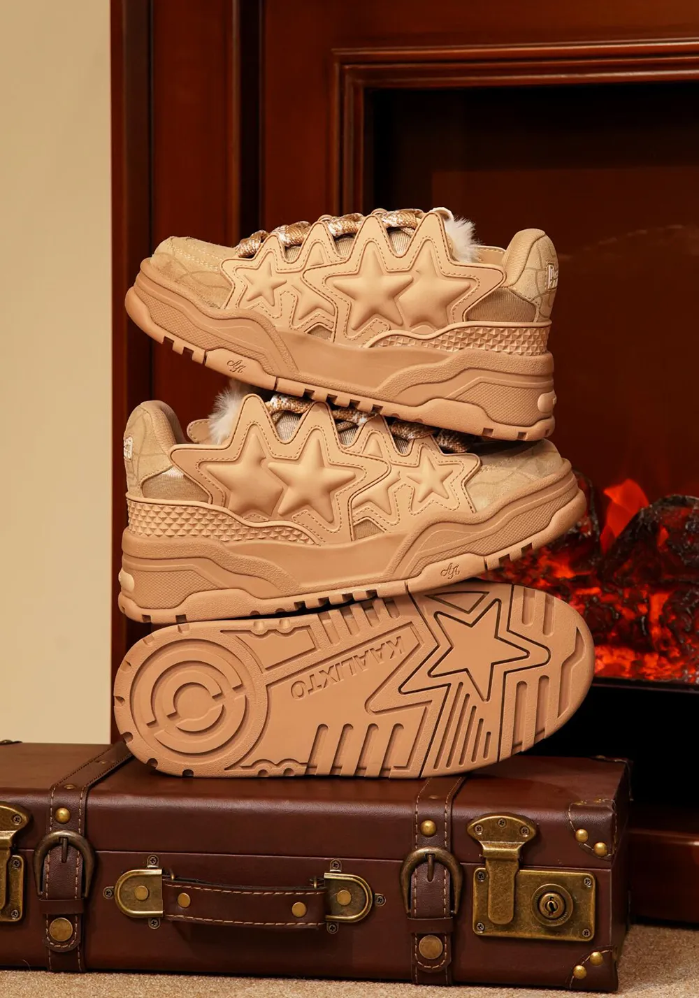 KAALIXTO丨Beijing Exclusive Star Chunky Sneakers