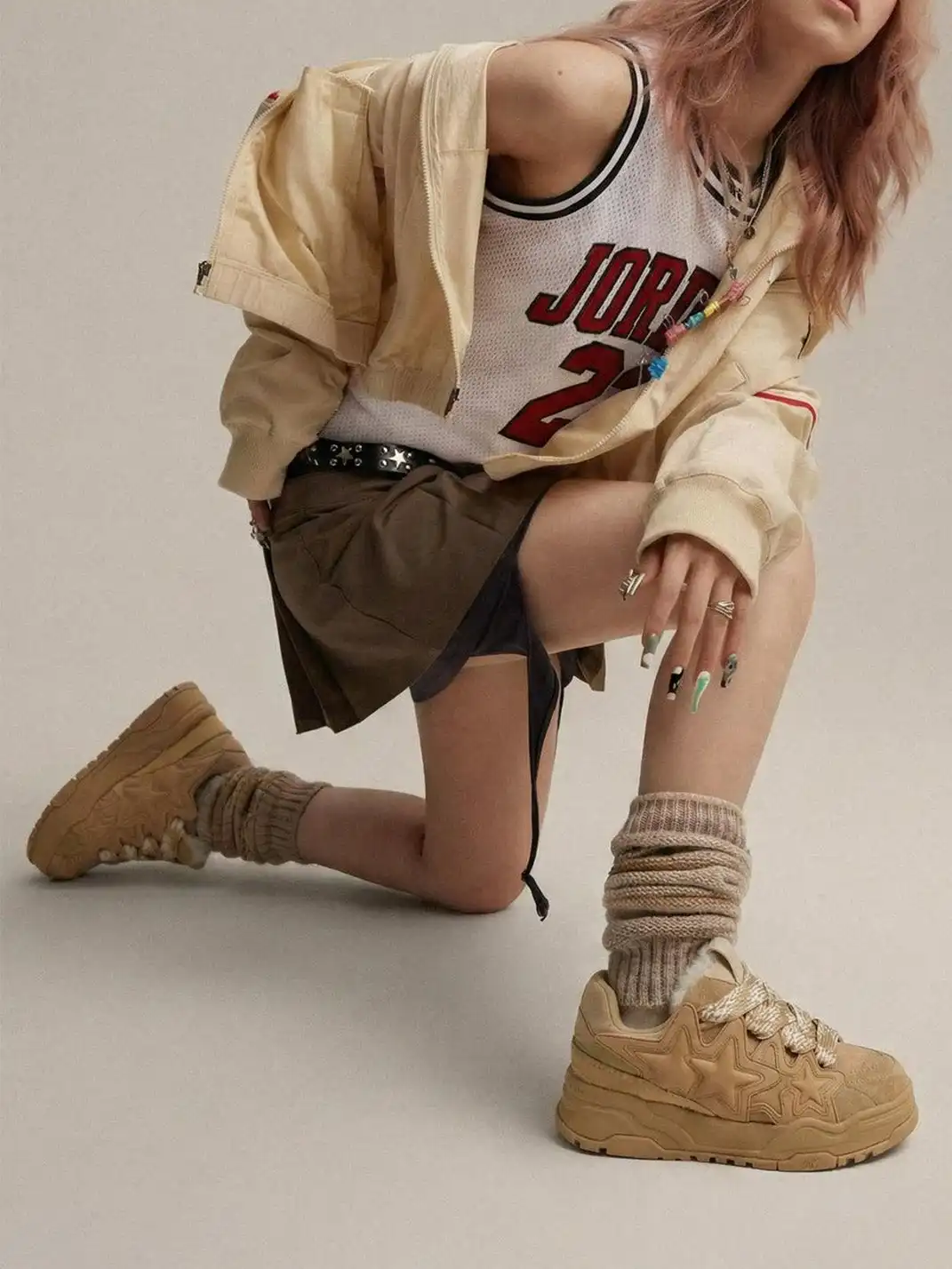 KAALIXTO丨Beijing Exclusive Star Chunky Sneakers