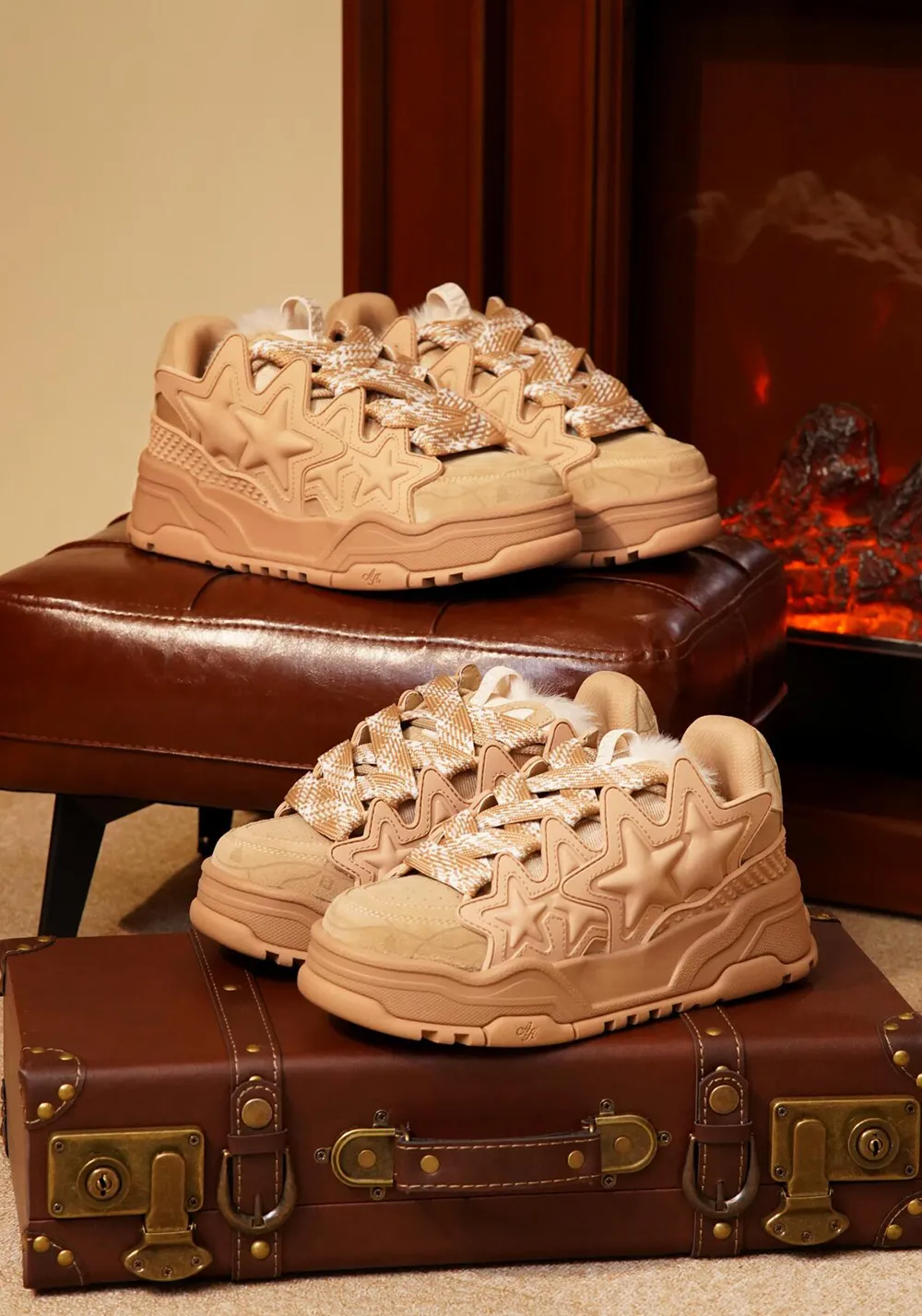 KAALIXTO丨Beijing Exclusive Star Chunky Sneakers