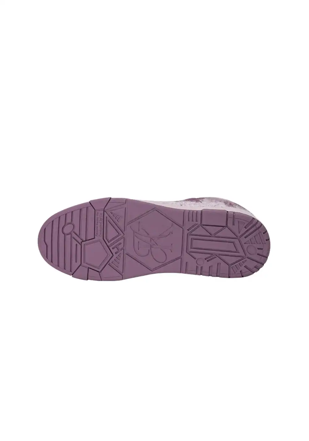 KAALIXTO丨Lilac Fuzzy Star Low-Top Sneaker