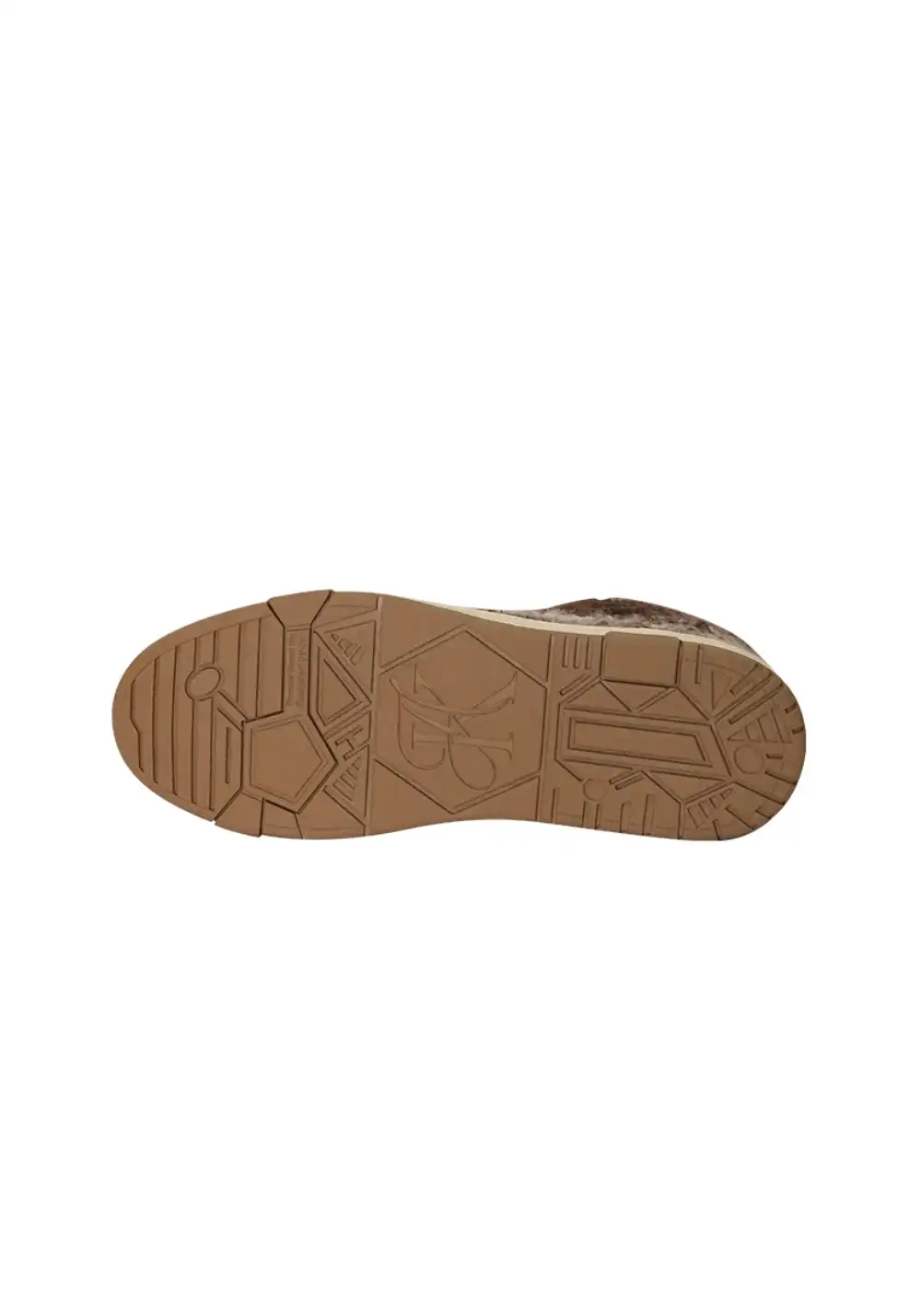 KAALIXTO丨Gradient Brown Fuzzy Star Sneaker