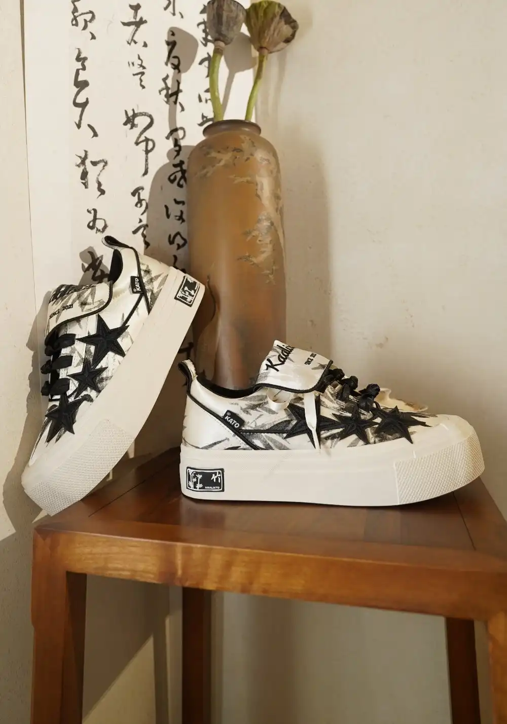 KAALIXTO丨Bamboo Canvas Star Shoes