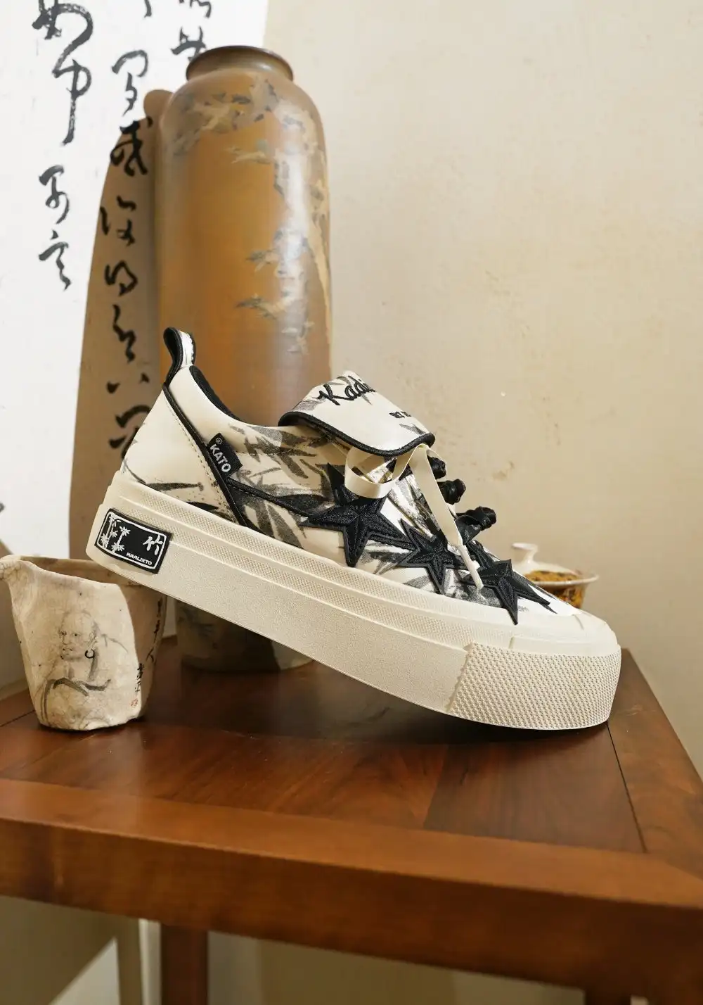 KAALIXTO丨Bamboo Canvas Star Shoes