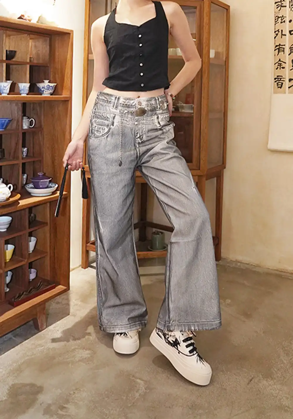 KAALIXTO丨Bamboo Canvas Star Shoes