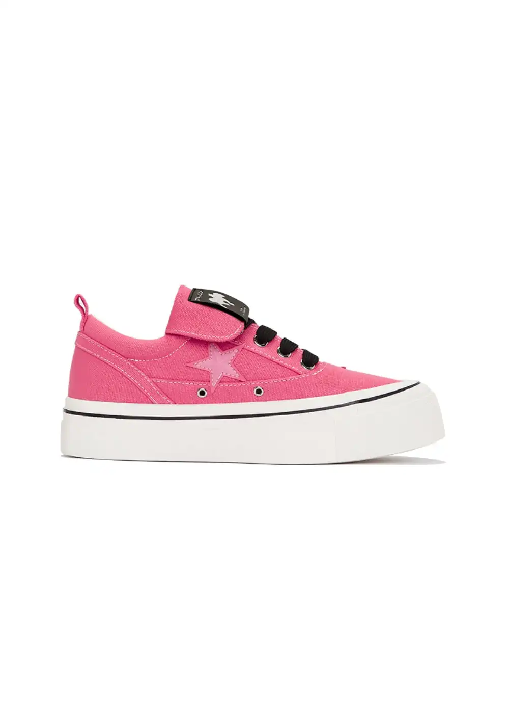 KAALIXTO丨Cheese Raspberry Pink Canvas Star Shoes