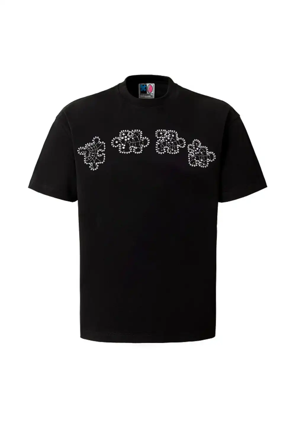 YADcrew丨YADcrew Star-Web Mosaic Tee