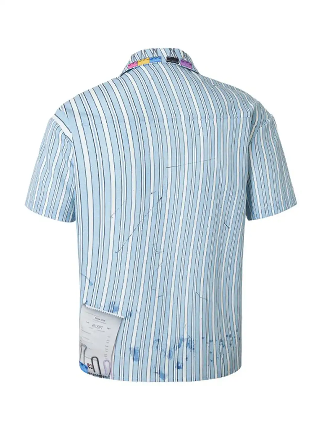 YADcrew丨YADcrew "Office Rebel" Distorted Stripe Shirt