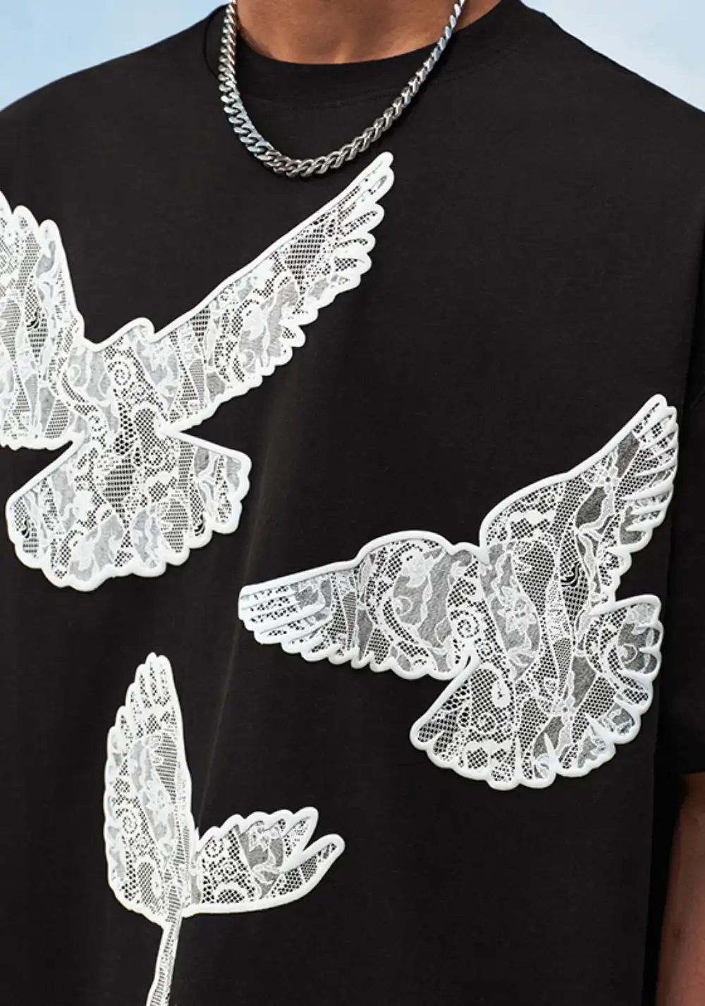YADcrew丨YADcrew Lace Dove Tee