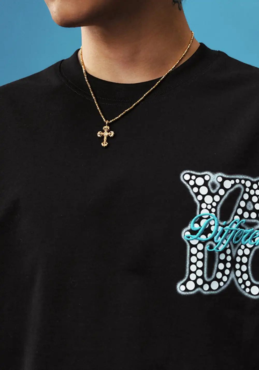 YADcrew丨YADcrew Halo Dot Tee-Black