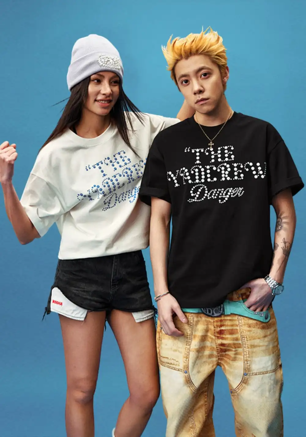 YADcrew丨YADcrew Star-Dot Tee-Black