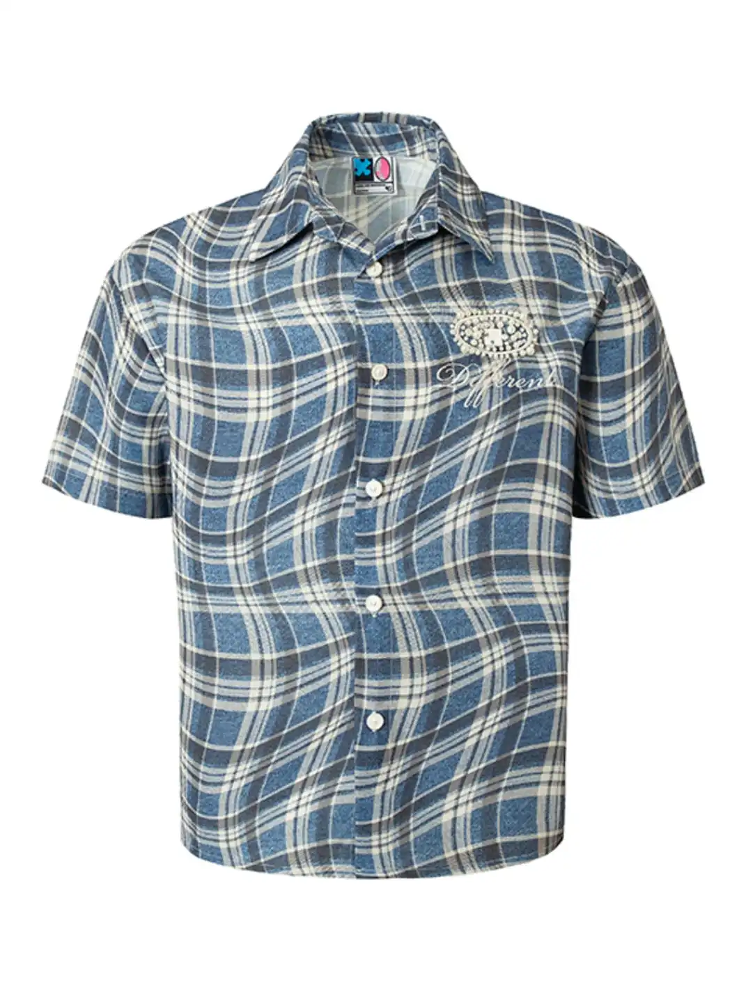 YADcrew丨YADcrew Distorted Check Shirt