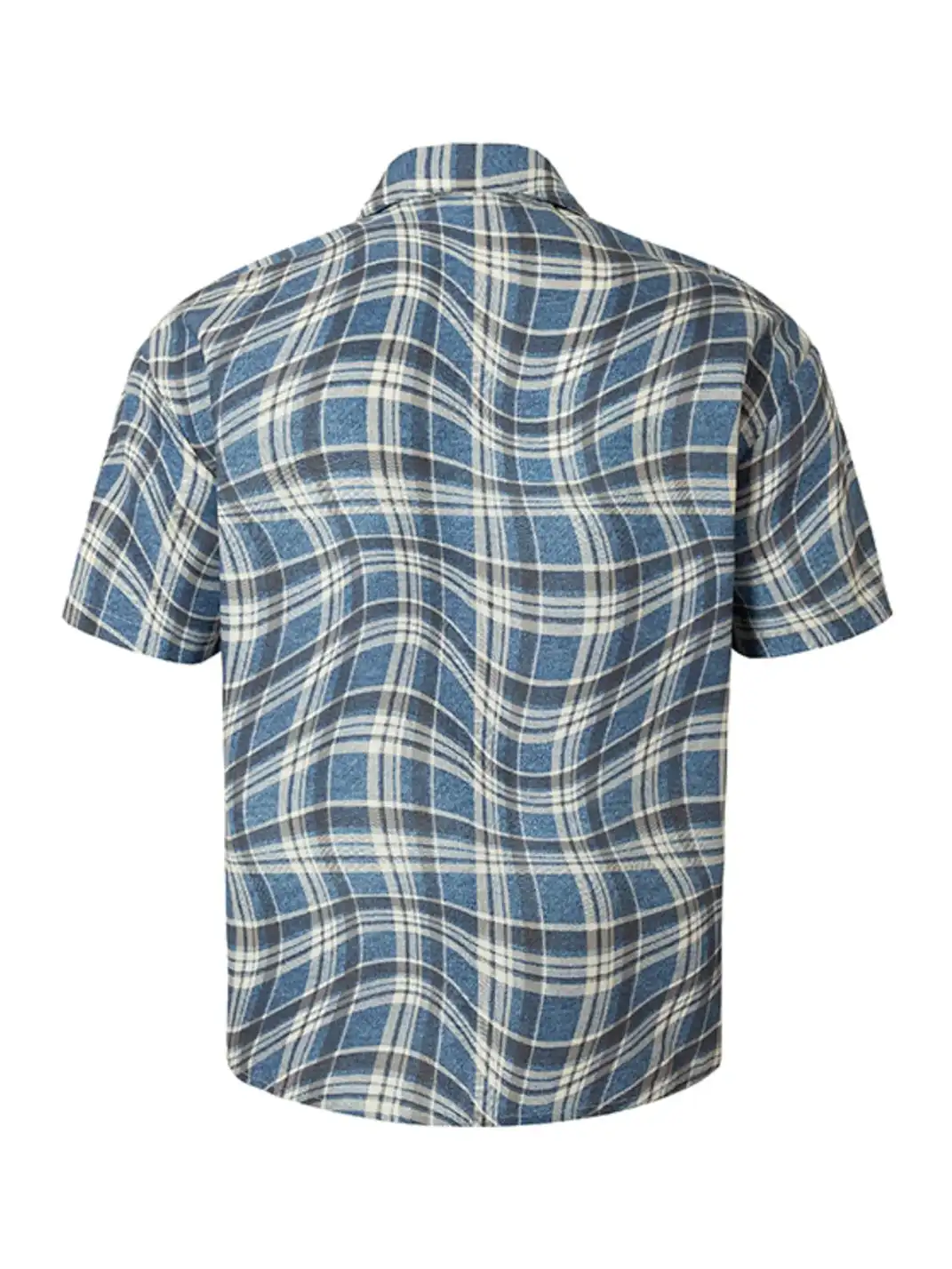 YADcrew丨YADcrew Distorted Check Shirt