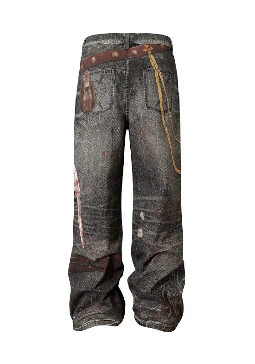 YADcrew丨YADcrew Blood Knight Jeans