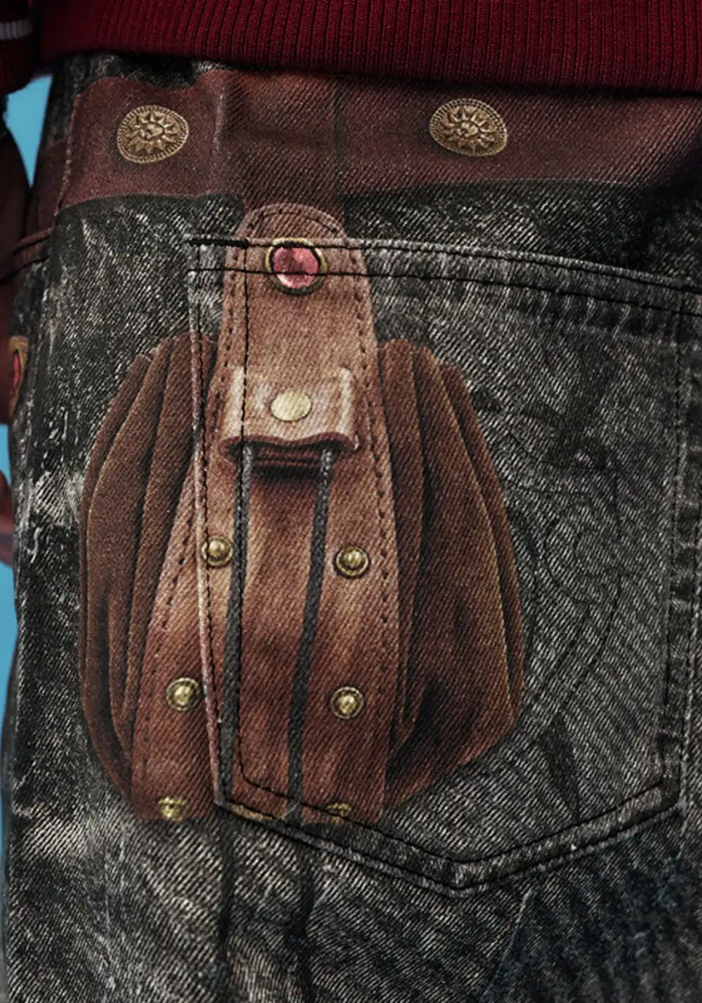 YADcrew丨YADcrew Blood Knight Jeans