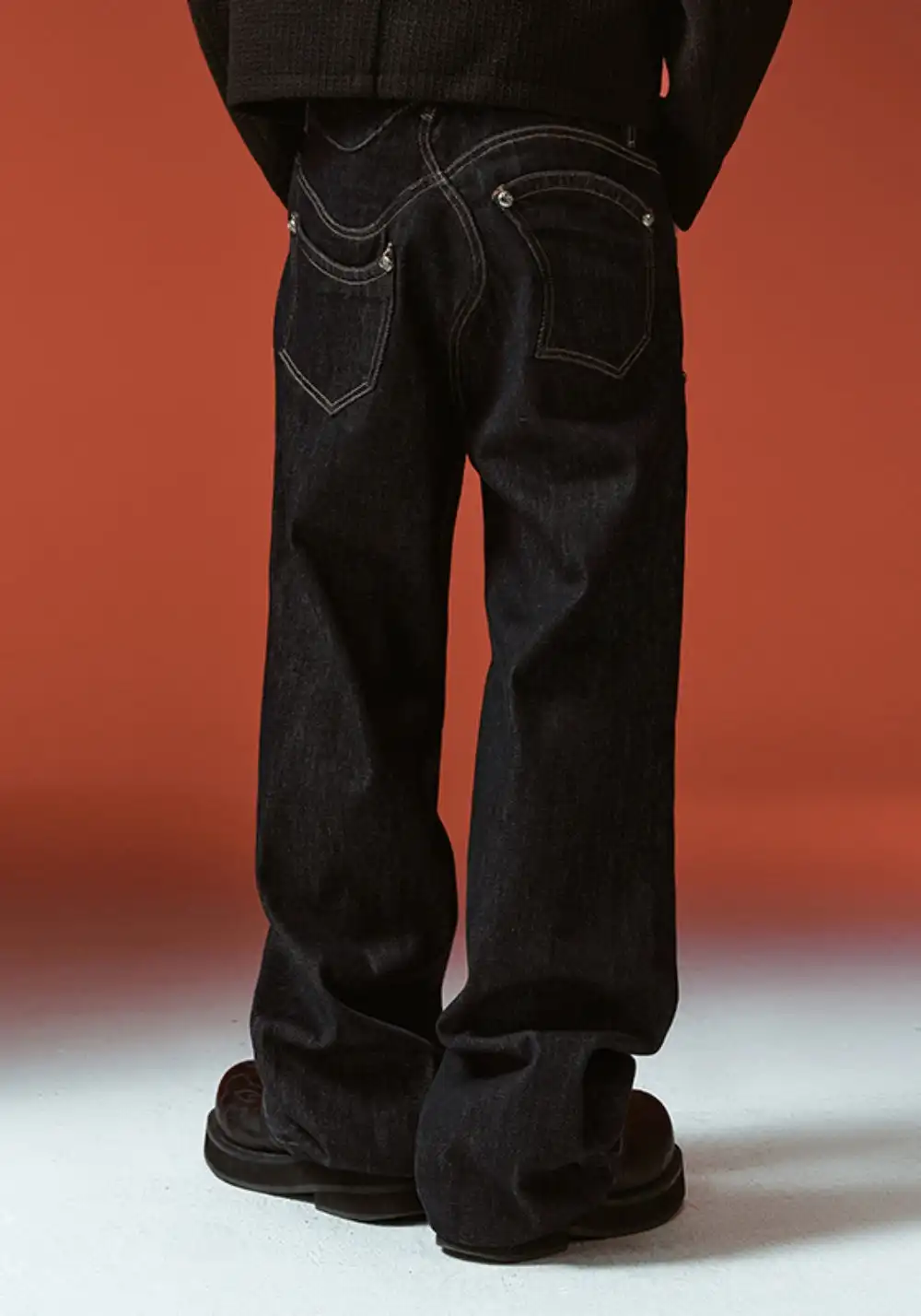 YADcrew丨YADcrew Deconstructed Raw Jeans