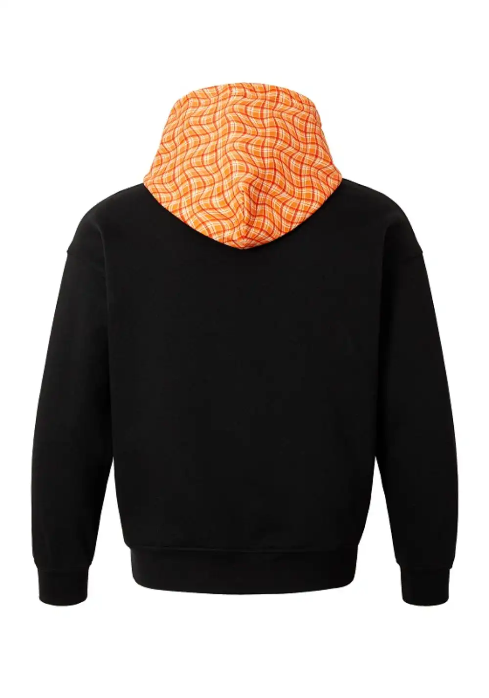 YADcrew丨YADcrew Distorted Grid Hoodie-Black