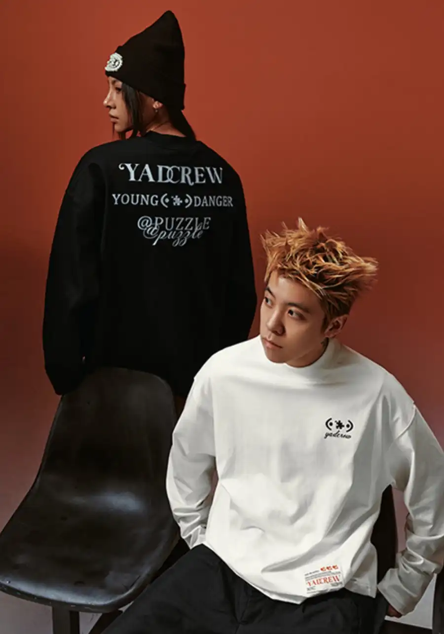 YADcrew丨YADcrew Essential Slogan Tee-White - 3