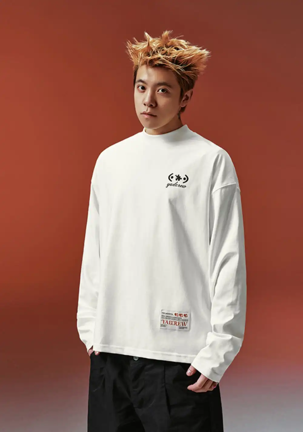 YADcrew丨YADcrew Essential Slogan Tee-White