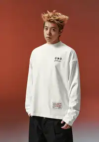 YADcrew丨YADcrew Essential Slogan Tee-White