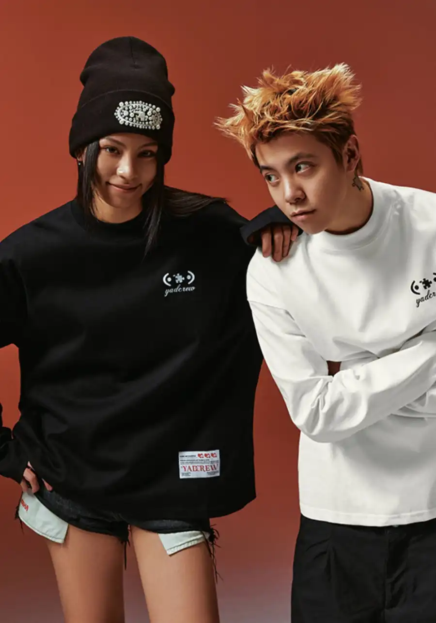 YADcrew丨YADcrew Essential Slogan Tee-Black - 3