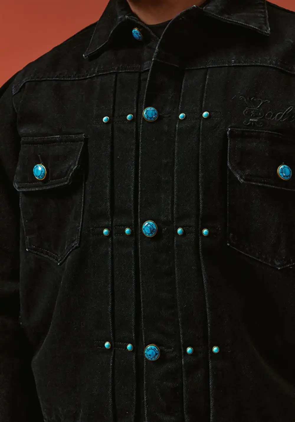 YADcrew丨YADcrew Turquoise Puzzle Jacket
