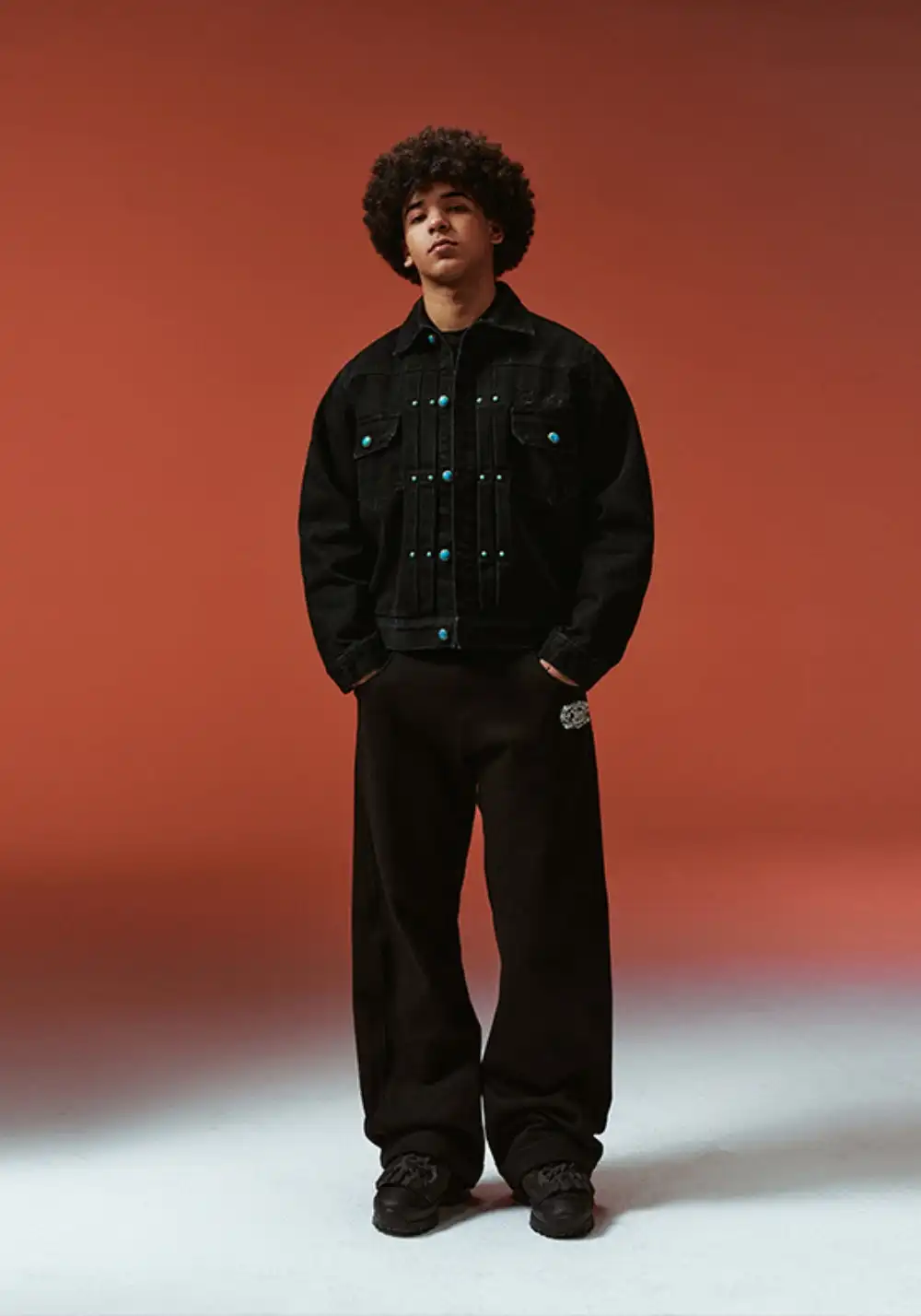 YADcrew丨YADcrew Turquoise Puzzle Jacket