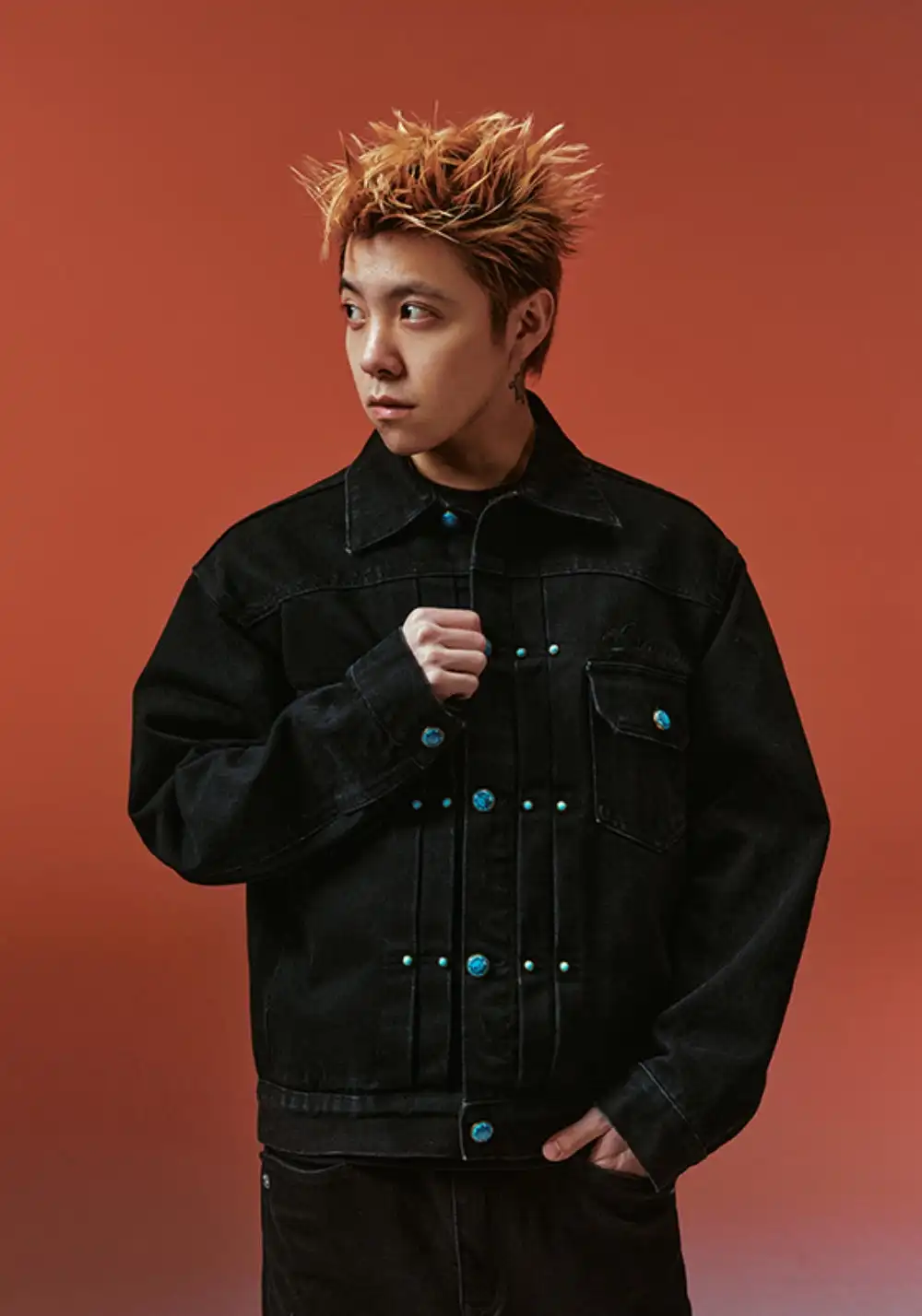 YADcrew丨YADcrew Turquoise Puzzle Jacket