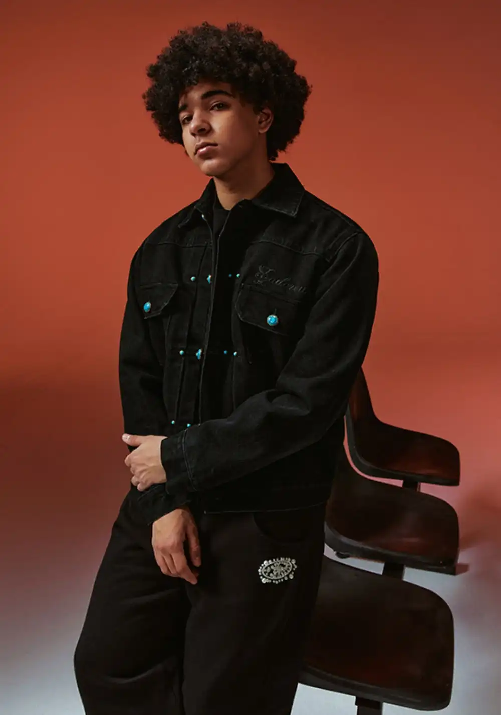 YADcrew丨YADcrew Turquoise Puzzle Jacket