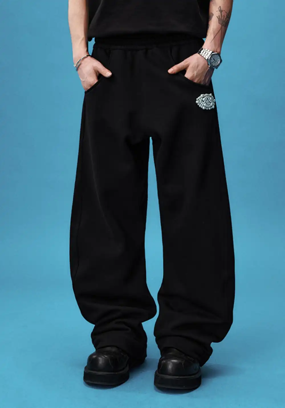 YADcrew丨YADcrew Pearl Puzzle Joggers
