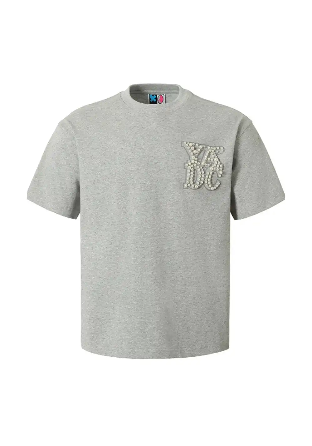 YADcrew丨YADcrew Pearl Logo Tee-Gray
