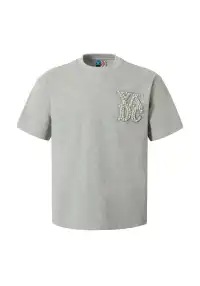 YADcrew丨YADcrew Pearl Logo Tee-Gray