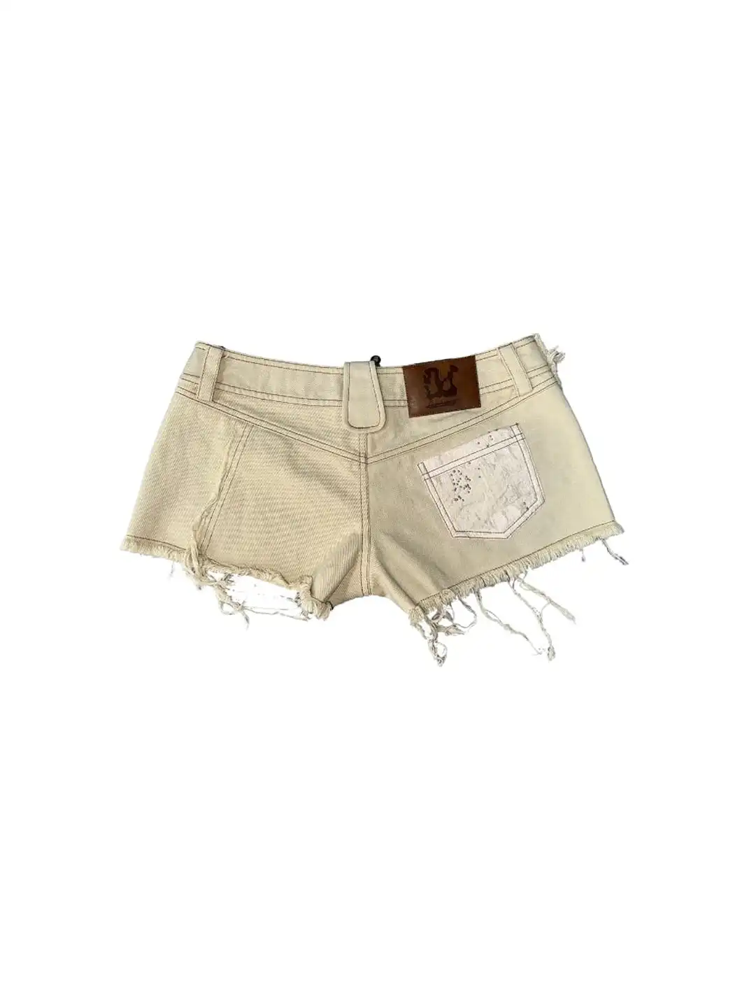 OPEN AESTHETIC丨Floral Leopard Low Shorts
