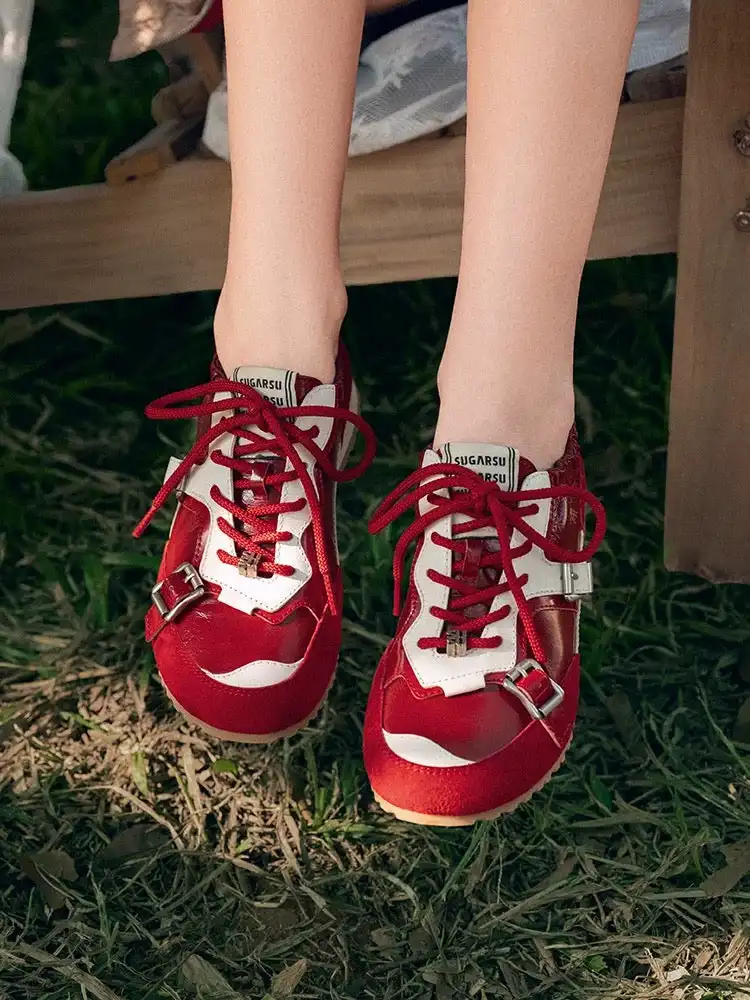 SUGARSU丨Colorblock Ballet German Trainer