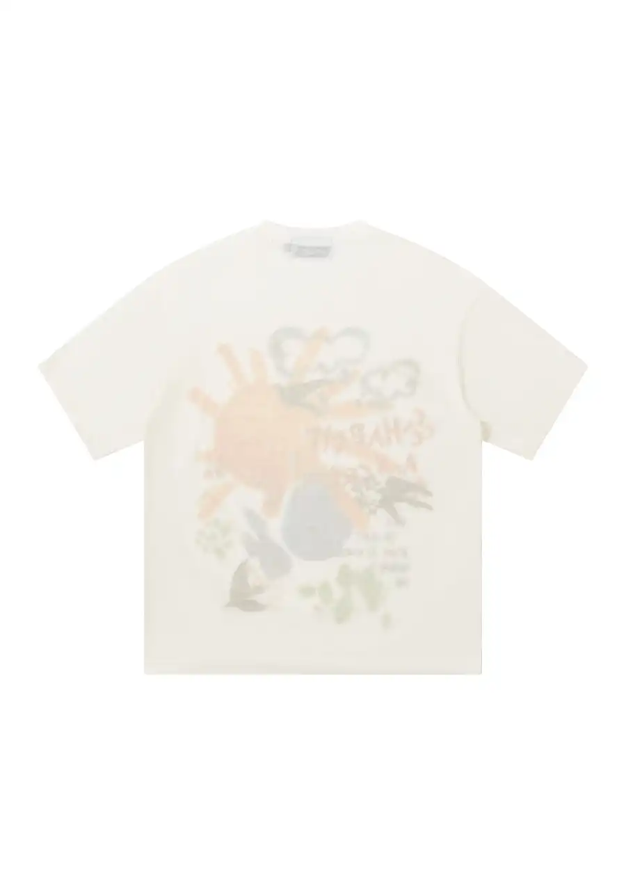 HARSH AND CRUEL丨Hand-Painted Doodle Tee - 3