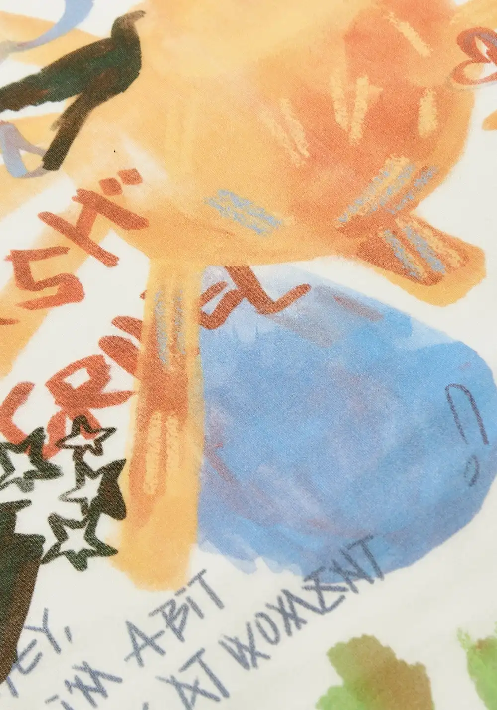 HARSH AND CRUEL丨Hand-Painted Doodle Tee