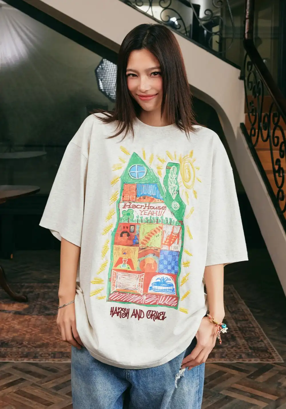 HARSH AND CRUEL丨Crayon House Tee