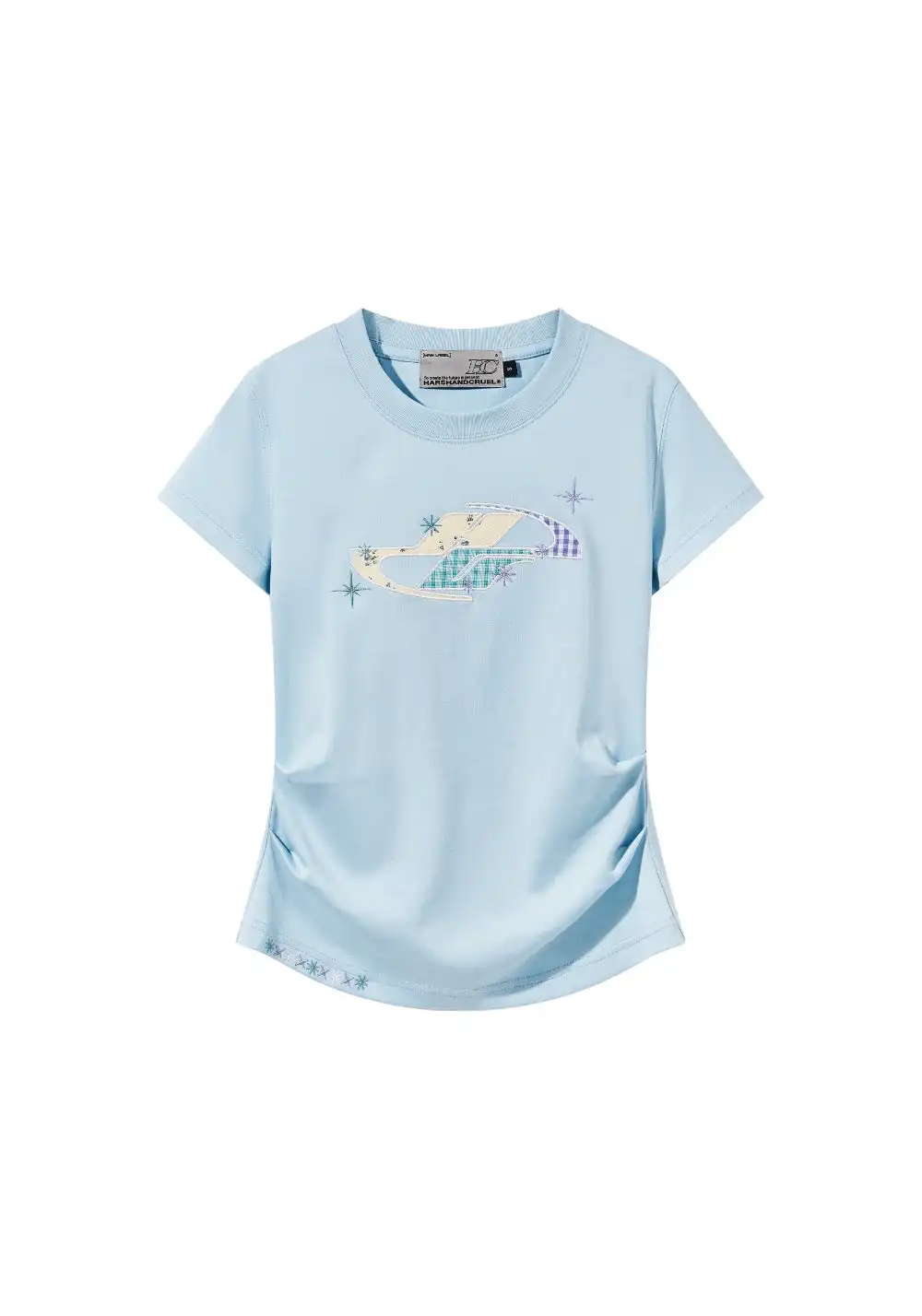 HARSH AND CRUEL丨Patchwork Floral Tee(Women's)