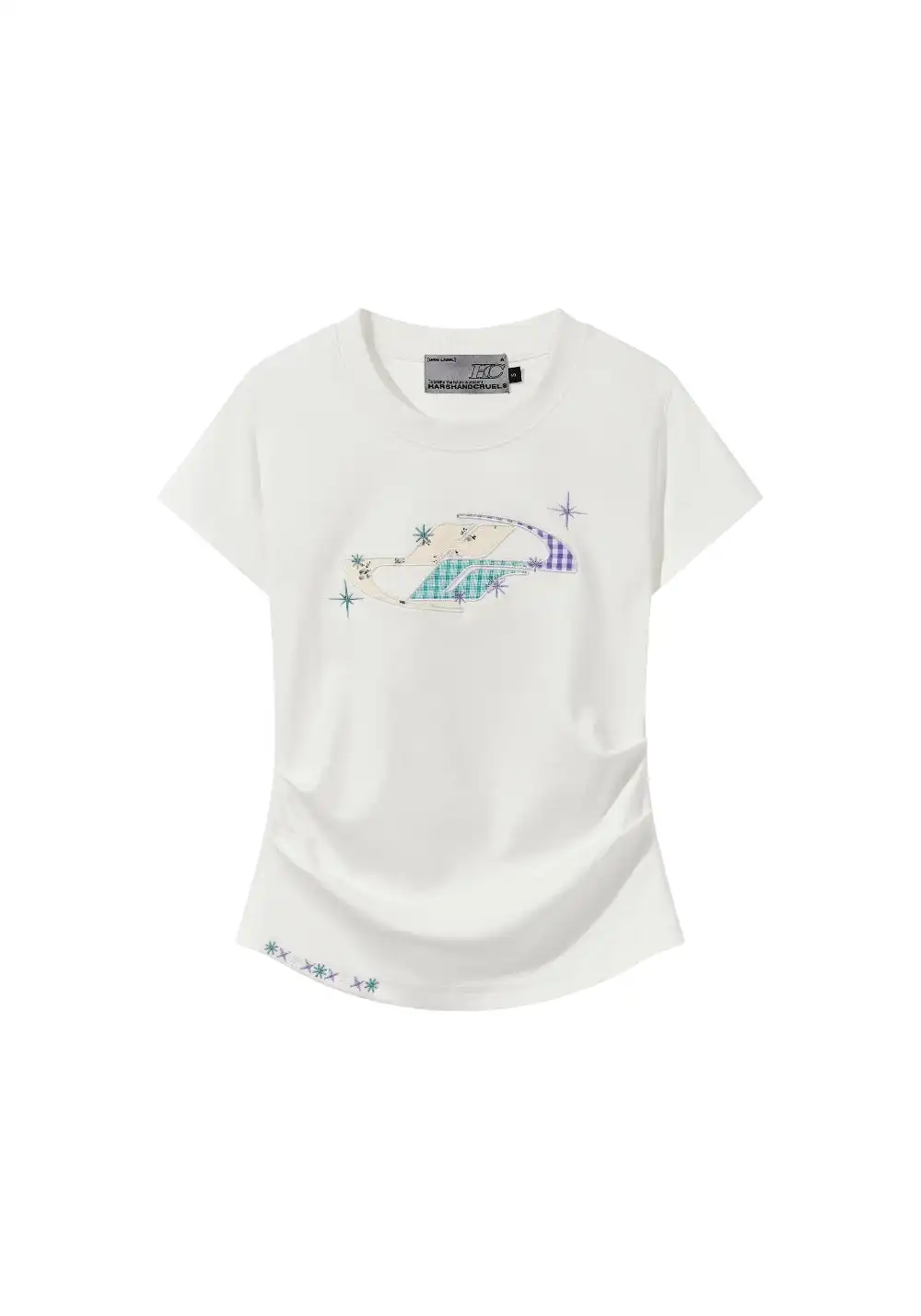 HARSH AND CRUEL丨Patchwork Floral Tee(Women's)