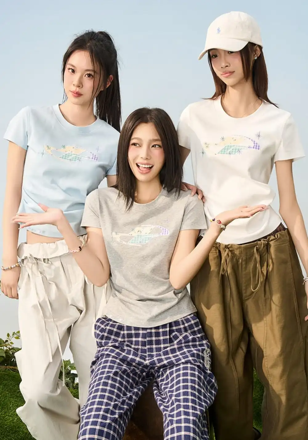 HARSH AND CRUEL丨Patchwork Floral Tee(Women's)
