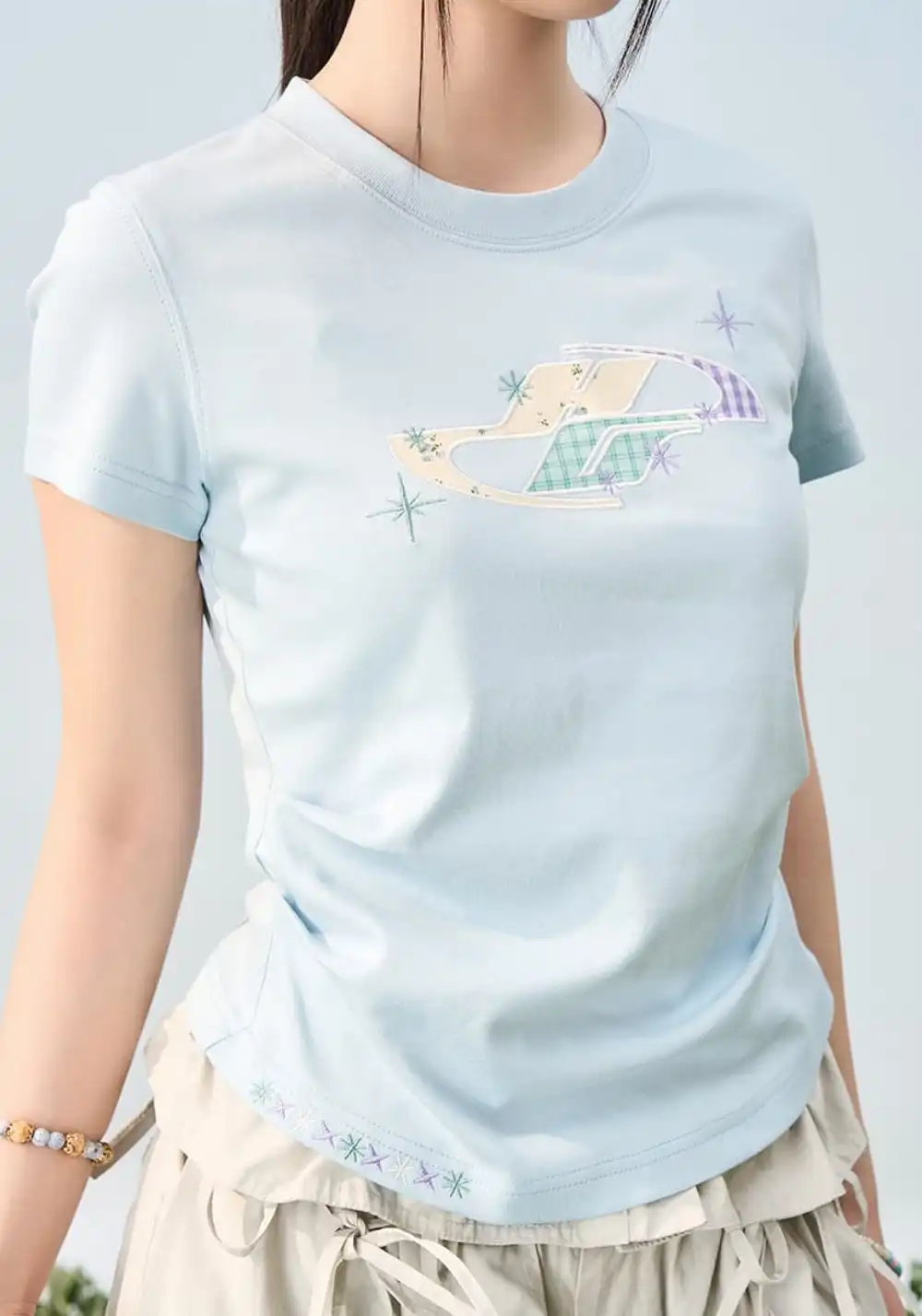 HARSH AND CRUEL丨Patchwork Floral Tee(Women's)